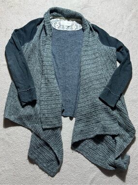 Anthropologie Saturday Sunday Cardigan Womens Large Casado Open Front Sweater